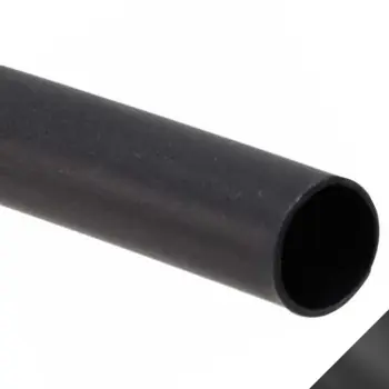 Edizione Limitata Tubo tondo 350 Saguatti per corrimano, lunghezza 1000 mm, in Alluminio, finitura Elettrocolore Nero