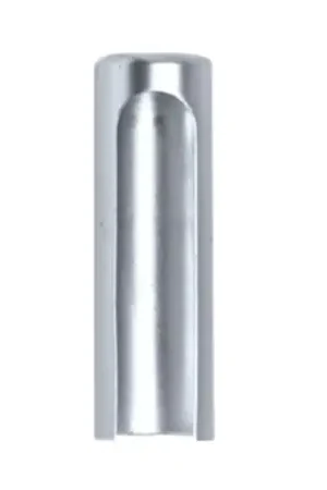 Professionale Copertura piana 923201 SFS Intec per cerniera registrabile 11R, diametro 15 mm, altezza 50,5 mm, Alluminio finitura Cromato Satinato
