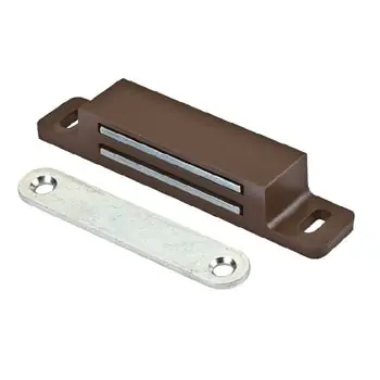 A Buon Prezzo Chiusura magnetica da applicare Maco per mobile, lunghezza 87 mm, altezza 18 mm, finitura Bianco